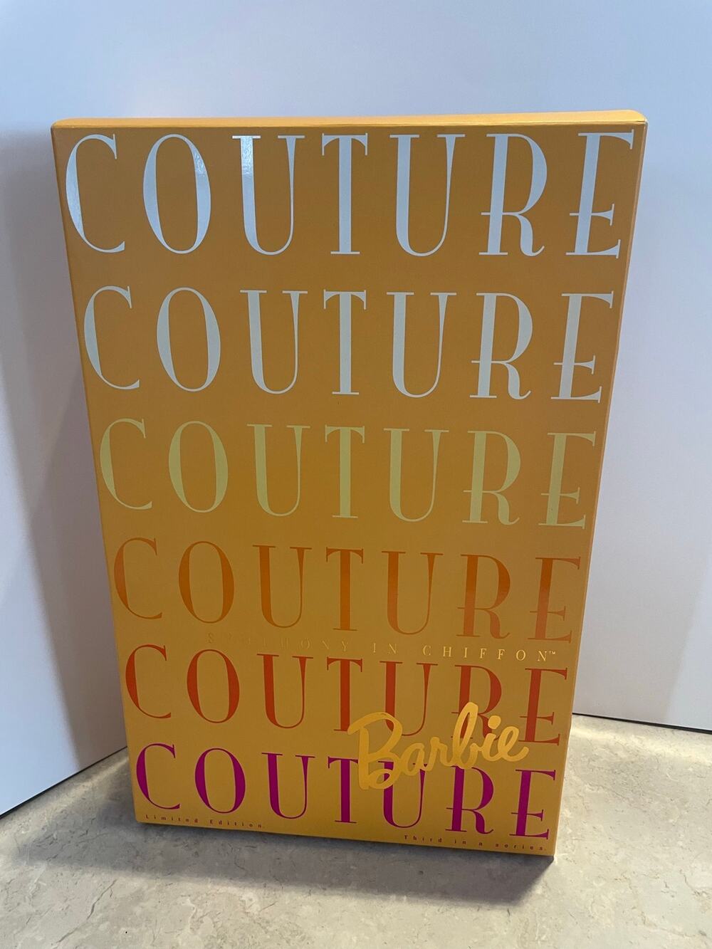 Stunning Vintage 1997 Barbie Couture Symphony & Chiffon Doll NIB